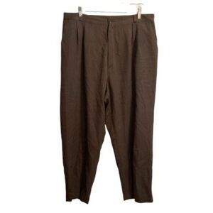 Briggs Womens Size 20W Gray  Solid Dress Pants